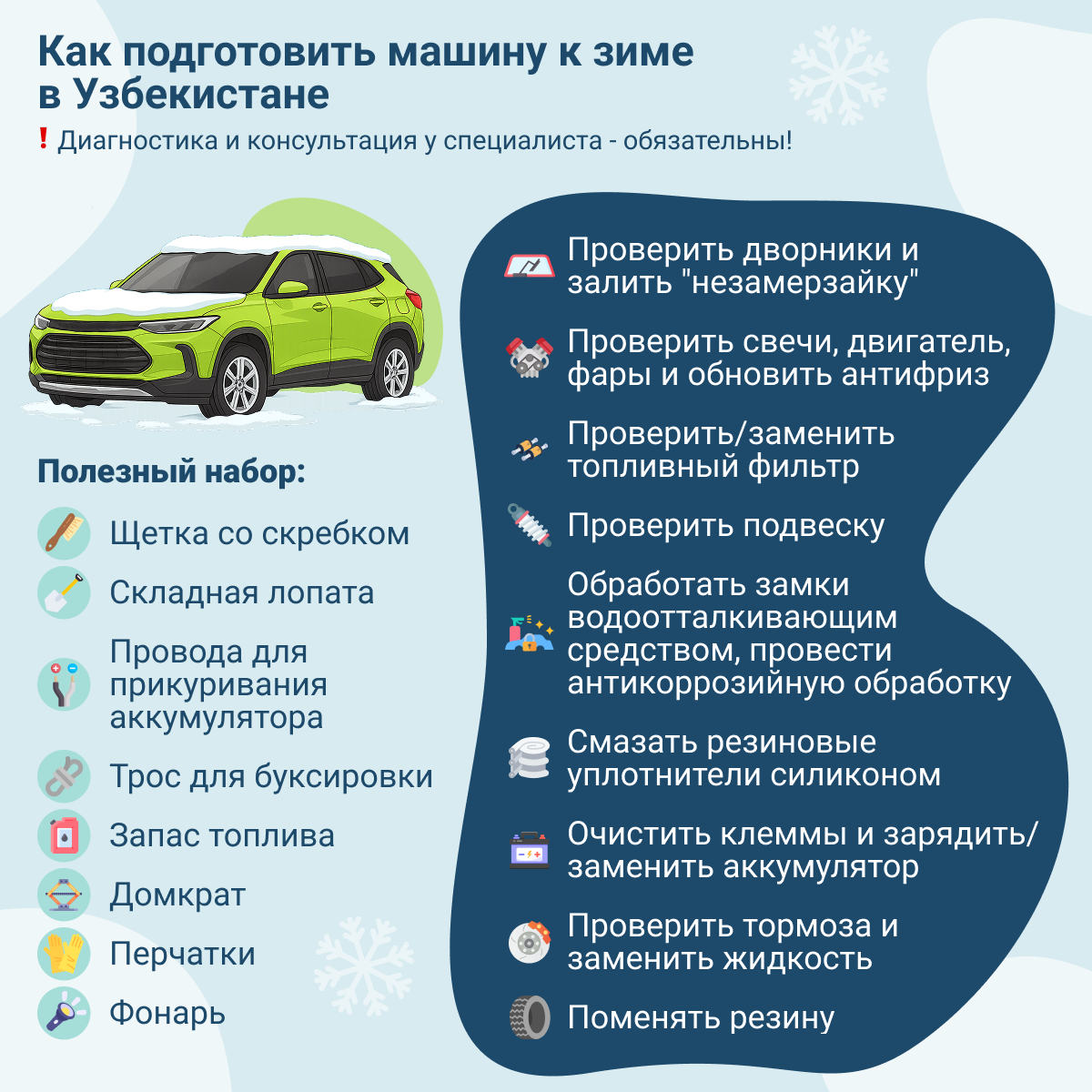 Как_подготовить_машину_к_зиме_в_Узбекистане - Sputnik Узбекистан