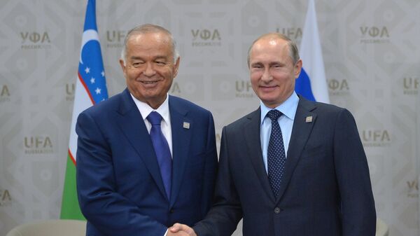 Беседа Президента Российской Федерации Владимира Путина с Президентом Узбекистана Исламом Каримовым - Sputnik Узбекистан