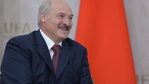 Президент Белоруссии Александр Лукашенко на саммите БРИКС и ШОС в Уфе - Sputnik Узбекистан