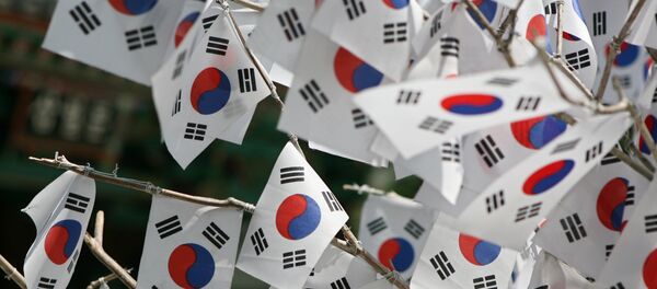 Жанубий Корея республикаси миллий байроғи Жанубий Корея республикаси миллий байроғи - Sputnik Ўзбекистон