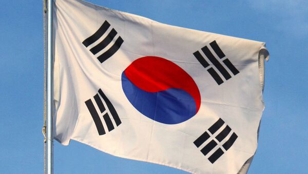 Флаг республики Южная Корея - Sputnik Ўзбекистон