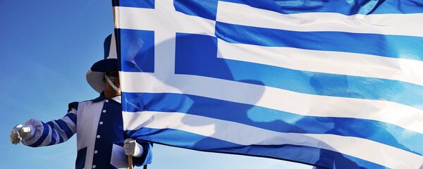 Флаг Греции Флаг Греции - Sputnik Узбекистан
