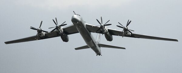 Стратегический бомбардировщик Ту-95 МС Стратегический бомбардировщик Ту-95 МС - Sputnik Ўзбекистон