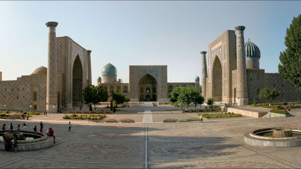 Архитектурный комплекс Регистан в Самарканде - Sputnik Узбекистан