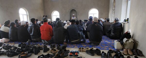 Мусульмане в мечети Мусульмане в мечети - Sputnik Узбекистан