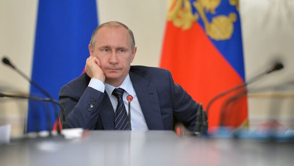 Президент России В.Путин провел совещание с членами правительства РФ - Sputnik Узбекистан
