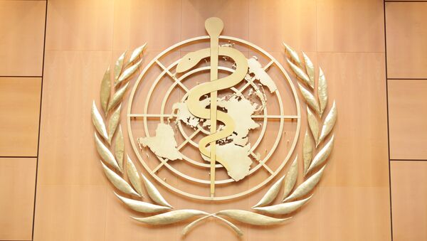 Логотип Всемирной организации здравоохранения (ВОЗ) - Sputnik Узбекистан