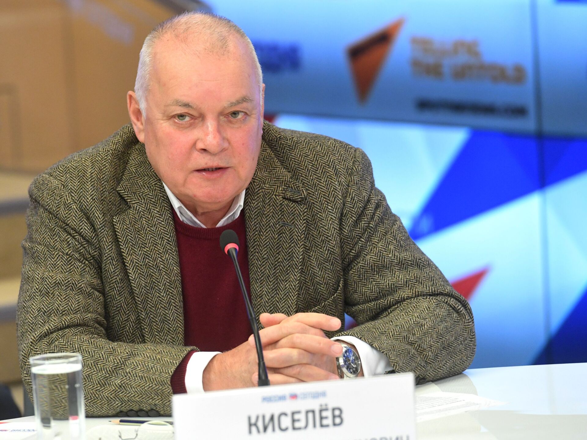 Генеральный директор МИА Россия сегодня Дмитрий Киселев - Sputnik Узбекистан, 1920, 30.08.2025