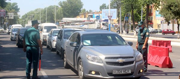 Сотрудники ГАИ - Sputnik Узбекистан