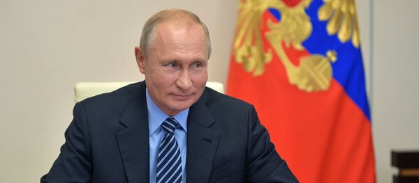 Президент РФ В. Путин встретился с главой ЦИК РФ Э. Памфиловой - Sputnik Узбекистан