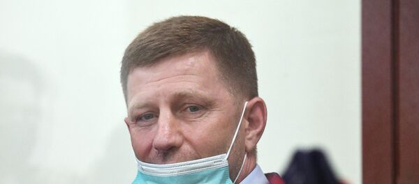 Избрание меры пресечения губернатору Хабаровского края С. Фургалу - Sputnik Узбекистан