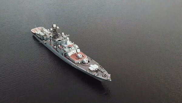 Корабли ВМФ России прибывают в Финский залив для участия в параде - Sputnik Узбекистан