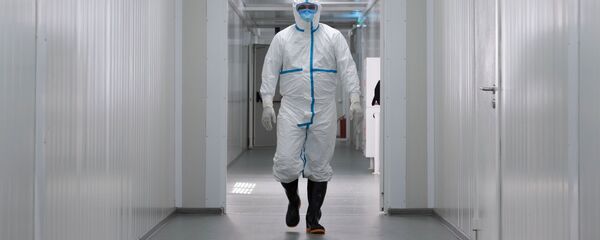 Городская клиническая инфекционная больница в Казахстане Городская клиническая инфекционная больница в Казахстане - Sputnik Ўзбекистон