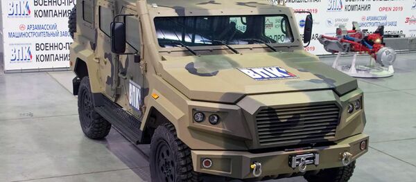 Легкий скоростной броневик Стрела Легкий скоростной броневик Стрела - Sputnik Ўзбекистон