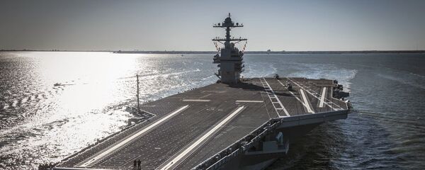Amerikanskiy avianoses CVN-78 Gerald R. Ford - Sputnik O‘zbekiston