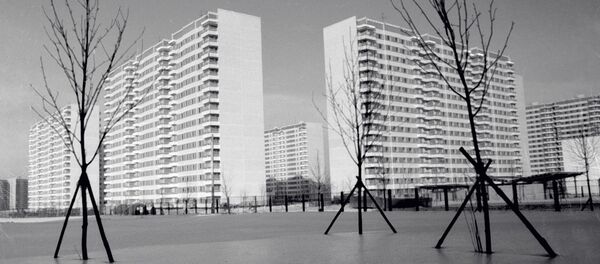 Олимпийская деревня в Москве - Sputnik Узбекистан