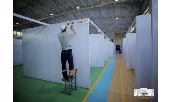 Toshkentda sport majmualari shifoxonaga aylantirilmoqda - Sputnik O‘zbekiston