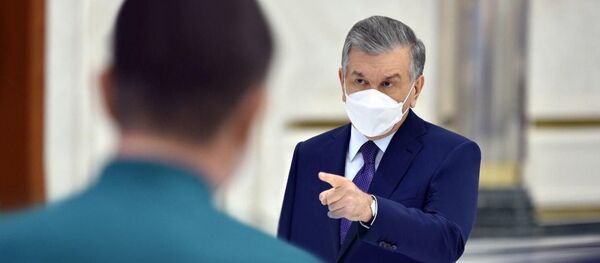 Президент Узбекистана Шавкат Мирзиёев Президент Узбекистана Шавкат Мирзиёев - Sputnik Ўзбекистон