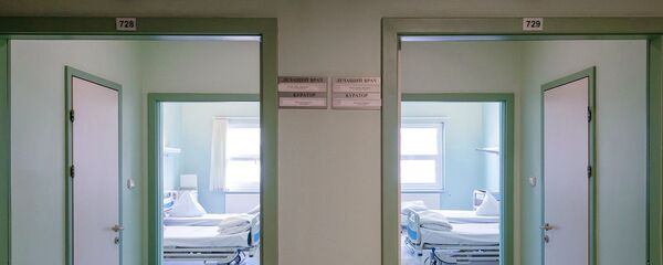 Стационар по борьбе с коронавирусом - Sputnik Узбекистан