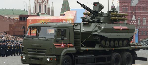 Боевые роботы Уран-9 Боевые роботы Уран-9 - Sputnik Ўзбекистон
