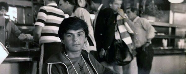 Эркин Шагаев во время олимпиады 80 в Москве Эркин Шагаев во время олимпиады 80 в Москве - Sputnik Ўзбекистон