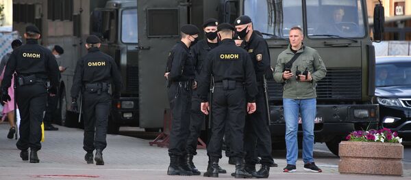 Сотрудники правоохранительных органов Белоруссии - Sputnik Ўзбекистон
