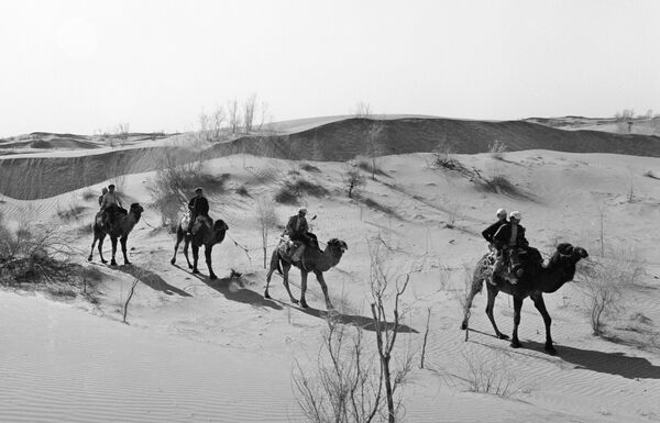 Первые железные дороги Узбекистана: военные походы, торговля и… Жюль Верн Первые железные дороги Узбекистана: военные походы, торговля и… Жюль Верн - Sputnik Узбекистан