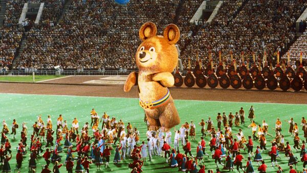 Торжественное закрытие XXII летних Олимпийских игр 1980 - Sputnik Узбекистан