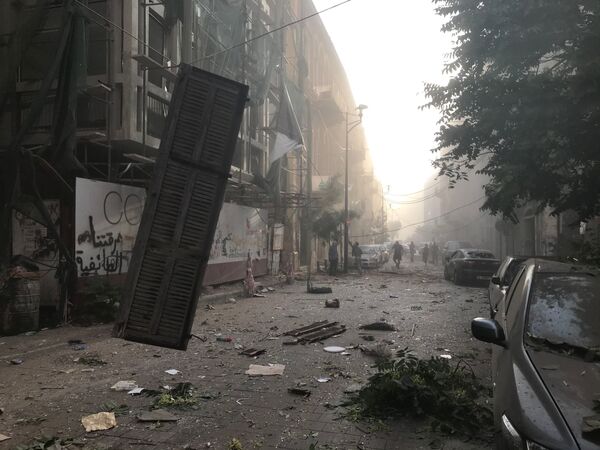 Последствия взрыва в Бейруте - Sputnik Узбекистан