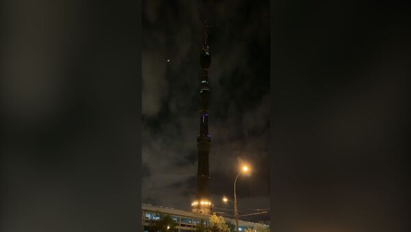 Останкинская башня погасла на час в знак траура по погибшим в Бейруте - Sputnik Узбекистан
