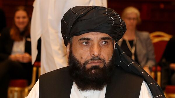 Официальный представитель политического офиса движения Талибан* Сухейль Шахин - Sputnik Узбекистан