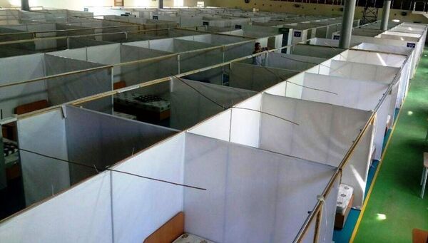 В Хорезме спортивные школы переоборудованы во временные больницы - Sputnik Узбекистан