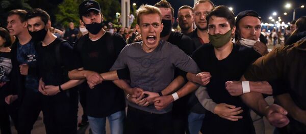 Protesti v Belarusi - Sputnik O‘zbekiston
