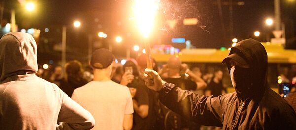 Aksiya protesta v Minske posle prezidentskix viborov - Sputnik O‘zbekiston