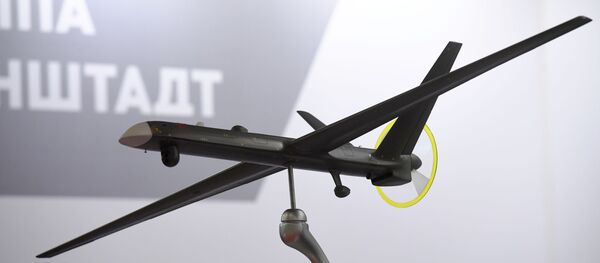 Макет средневысотного беспилотника большой продолжительности полета Орион-Э - Sputnik Узбекистан