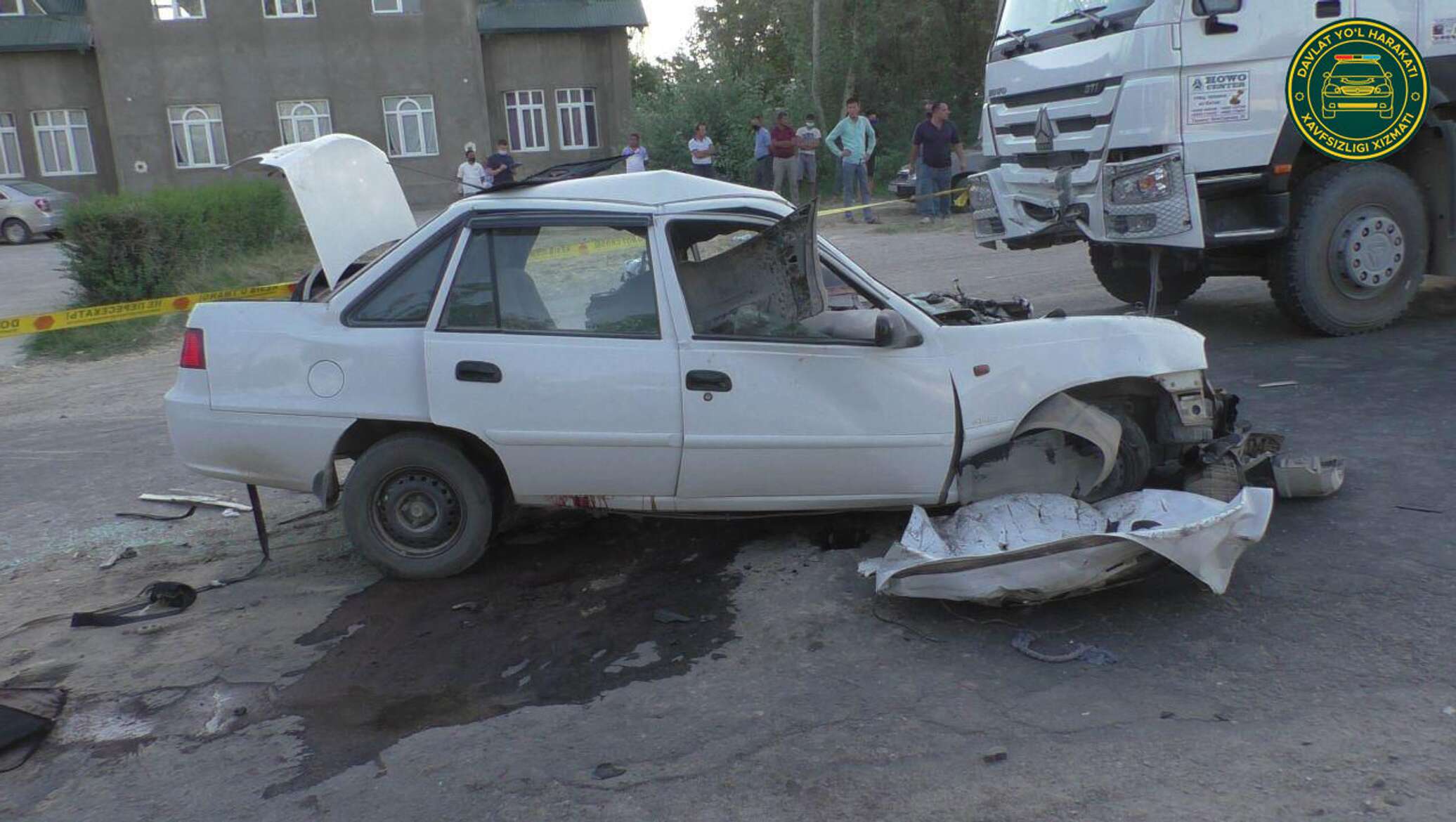Узбекистан Кашкадарья область авария