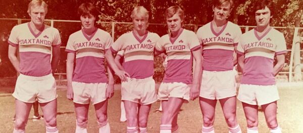 Слева направо - Геннадий Денисов, Марат Кабаев, Василий Постнов, Олег Синелобов, Александр Кожухов , Собир Разаматов - Sputnik Узбекистан