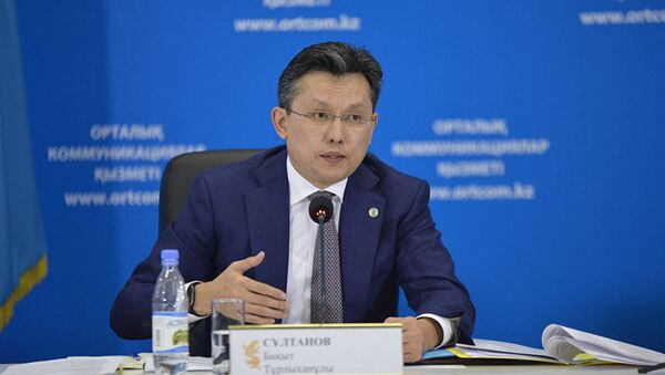 Ministr torgovli i integratsii Kazaxstana Baxit Sultanov - Sputnik O‘zbekiston