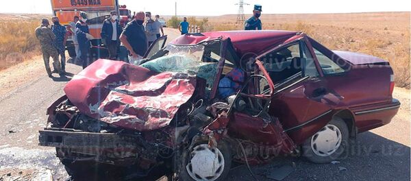 ДТП в Навоийской области ДТП в Навоийской области - Sputnik Ўзбекистон