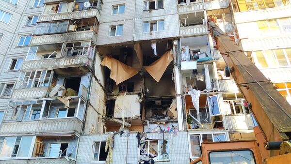 Взрыв газа в десятиэтажном доме в Ярославле - Sputnik Узбекистан