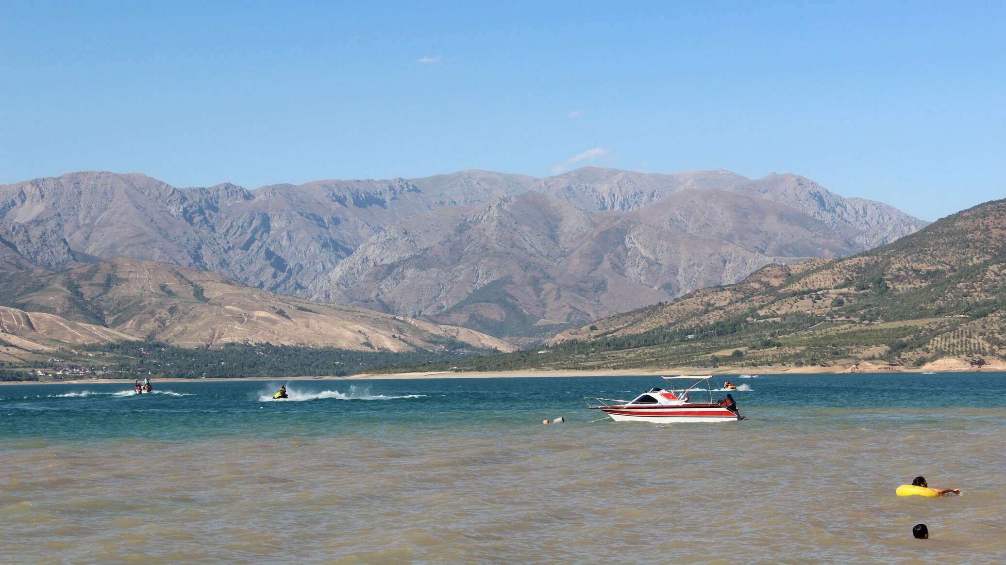 Карта чарвакское водохранилище