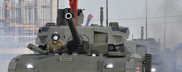 Танки Т-14 Армата  - Sputnik Ўзбекистон