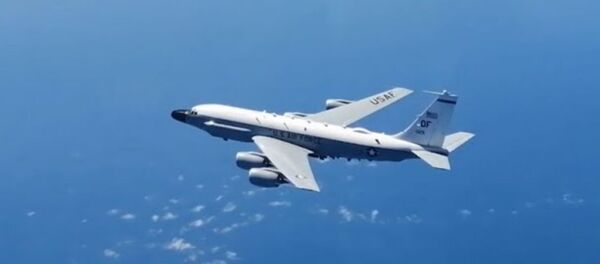 Российский истребитель перехватил самолёт-разведчик США над Балтийским морем Российский истребитель перехватил самолёт-разведчик США над Балтийским морем - Sputnik Ўзбекистон