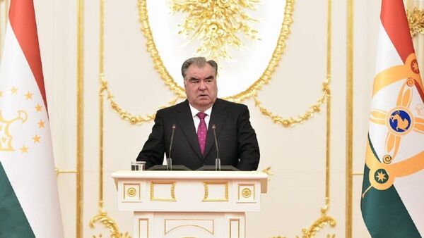 Prezident Tadjikistana Emomali Raxmon - Sputnik O‘zbekiston