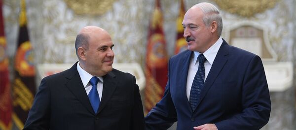 Визит председателя правительства РФ М. Мишустина в Минск Визит председателя правительства РФ М. Мишустина в Минск - Sputnik Ўзбекистон