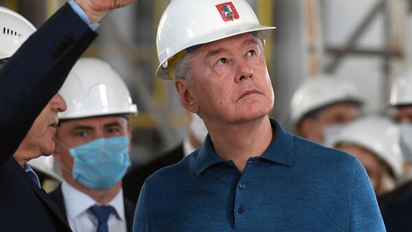 Мэр Москвы С. Собянин осмотрел ход реконструкции ГЭС-2 - Sputnik Узбекистан