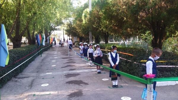 В Узбекистане после 6-месячного перерыва сегодня 329 школы приняли своих учеников - Sputnik Ўзбекистон
