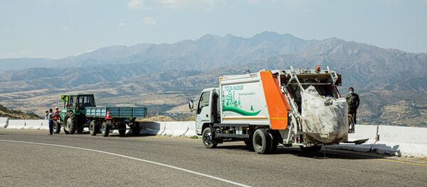 Экологическая акция в Бостанлыкском районе - Sputnik Узбекистан