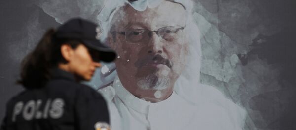 Portret saudovskogo jurnalista Djamalya Xashukdji v Stambule - Sputnik O‘zbekiston