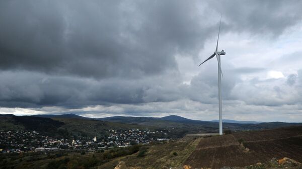 Открытие ветровой электростанции в Карпатах - Sputnik Узбекистан